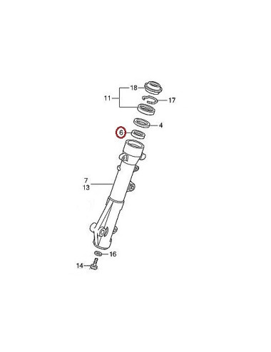 GUIDE DE FOURCHE Honda CRF