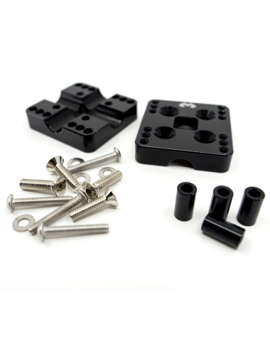 Support GPS universel AMPS – Fixation barre 12 mm | Aluminium CNC