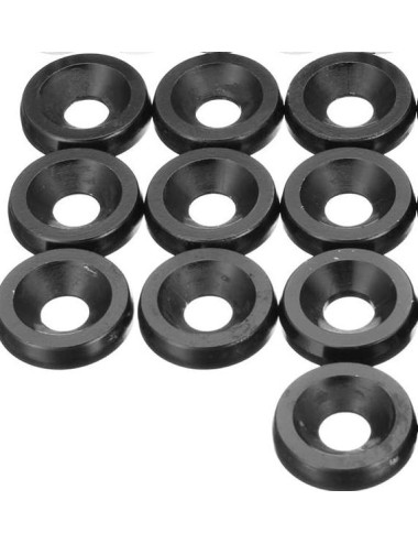 Addco Racing – Kit De 10 Pièces, M6 Billet, Garde-boue En Aluminium, Pour  Pare-chocs, Rondelle, Boulon, Baie De Moteur, Addp007 - Moteur - AliExpress